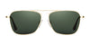 Randolph INTRUDER Sunglasses | Size 58 / 23k Gold / Nylon AGX (Non-Polar)