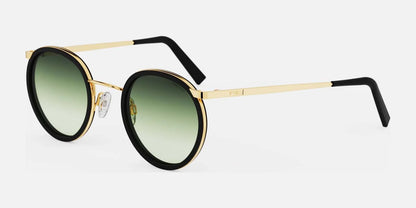 Randolph P3 FUSION Sunglasses / 23k Gold / Evergreen Non-Polar Gradient Nylon