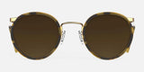 Randolph P3 FUSION Sunglasses / 23k Gold / Cape Sand Polarized Gradient Nylon