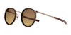 Randolph P3 FUSION Sunglasses | Size 51 / 22k Chocolate Gold / Nylon Cape Sand Gradient (Polarized)