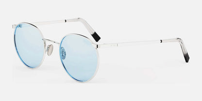 Randolph P3 Sunglasses / 23k White Gold / Blue Hydro Non-Polar Glass