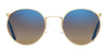 Randolph P3 Sunglasses | Size 51 / 22k Satin Rose Gold / Slate Gradient Nylon (Polarized)