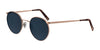 Randolph P3 Sunglasses | Size 51 / 22k Satin Rose Gold / Slate Gradient Nylon (Polarized)