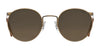 Randolph P3 Sunglasses | Size 51 / 22k Satin Rose Gold / Slate Gradient Nylon (Polarized)