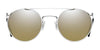 Randolph P3 SHADOW Sunglasses / Bright Chrome / Nylon Citron Metallic (Non-Polar) / Size 49