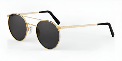 Randolph P3 SHADOW Sunglasses / 23k Gold / American Gray Non-Polar Glass