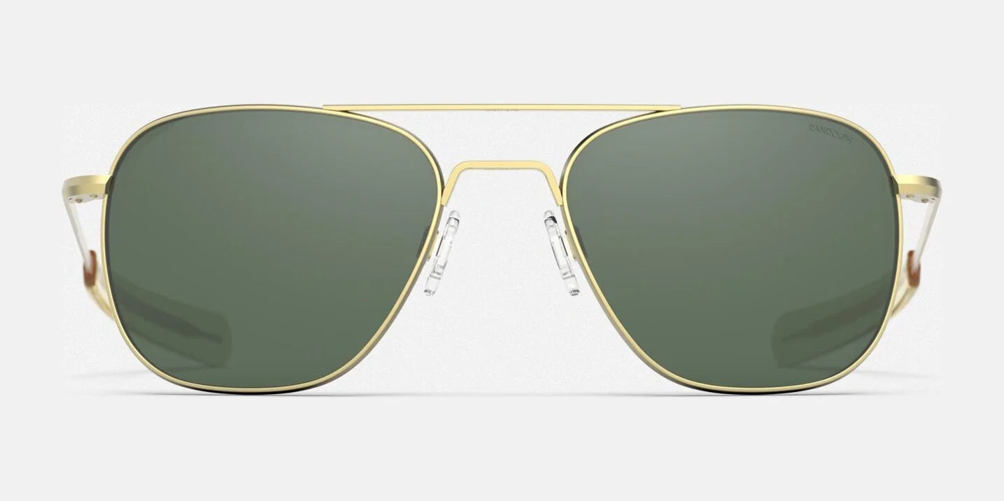 Randolph x W'MENSWEAR Sunglasses / 23k Satin Gold / AGX Non-Polar Nylon