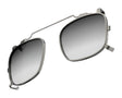 Randolph x BKc P-51 CLIP-ON Sunglasses / Gunmetal Clip / Gray Gradient (Polarized)