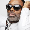Randolph x BKc P-51 CLIP-ON Sunglasses | Size 50 / Gunmetal Clip / Gray Gradient (Polarized)