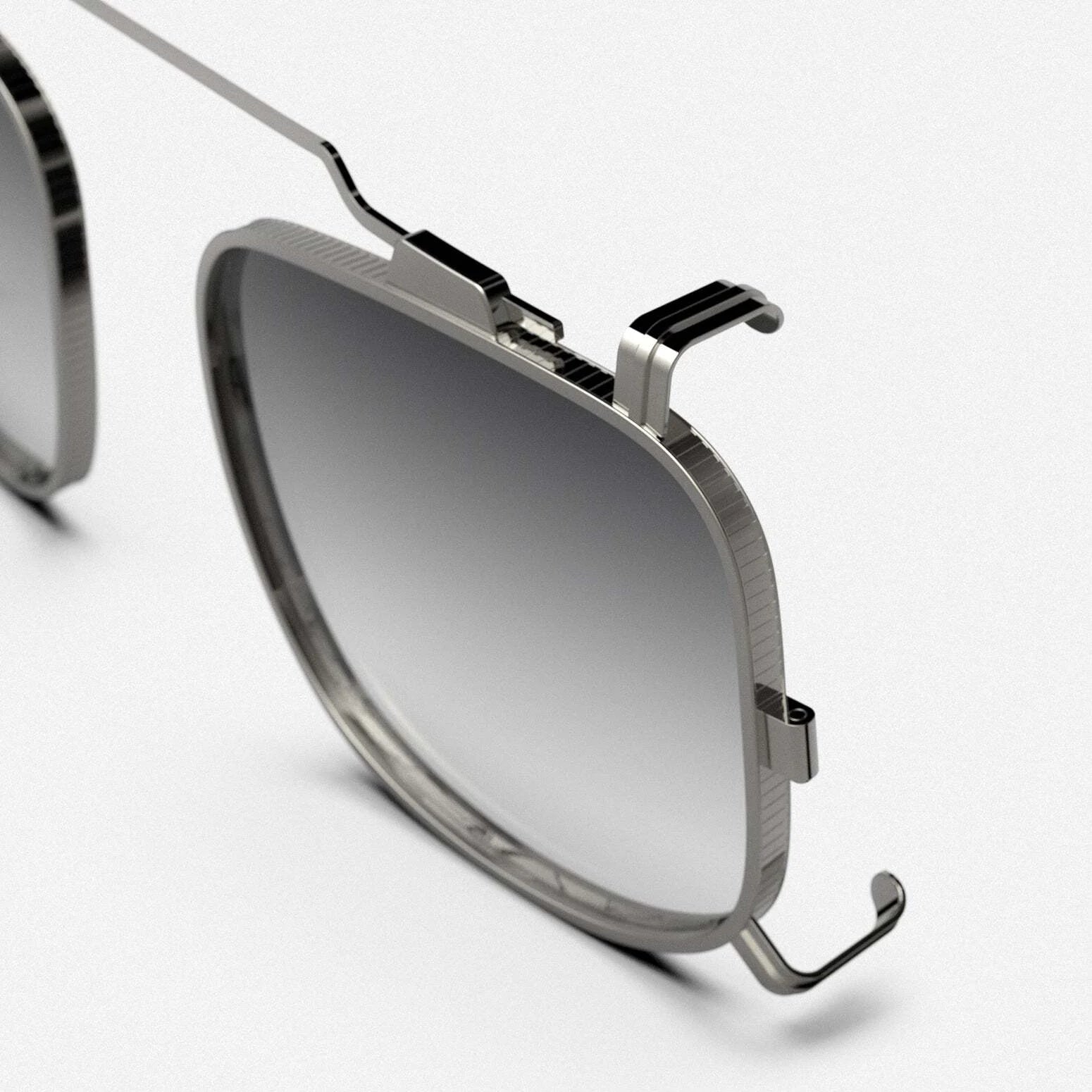 Randolph x BKc P-51 CLIP-ON Sunglasses | Size 50
