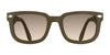 Randolph x BKc P-51 Sunglasses | Size 50 / Military Olive Acetate / Nylon Pastel (Non-Polar)