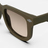 Randolph x BKc P-51 Sunglasses | Size 50 / Military Olive Acetate / Nylon Pastel (Non-Polar)