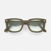 Randolph x BKc P-51 Sunglasses | Size 50 / Military Olive Acetate / Nylon Pastel (Non-Polar)