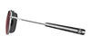 Randolph x Shelby AVIATOR II Sunglasses / Matte Chrome / Apex Gray Nylon (Semi-Polarized) / Size 52