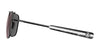 Randolph x Shelby AVIATOR II Sunglasses / Matte Chrome / Apex Gray Nylon (Semi-Polarized) / Size 52