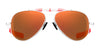 Randolph x Shelby SPORTSMAN Sunglasses / Matte Chrome Chrome / Apex Gray Nylon (Semi-Polarized) / Size 57