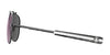 Randolph x Shelby SPORTSMAN Sunglasses / Matte Chrome Chrome / Apex Gray Nylon (Semi-Polarized) / Size 57
