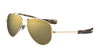 Randolph x TODD SNYDER SPORTSMAN Sunglasses / 23k Gold / Gold Flash Polarized Glass / Size 57