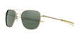 Randolph x W'Menswear AVIATOR Sunglasses / 23k Satin Gold / Nylon AGX (Non-Polar)