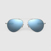 Randolph YEAGER Sunglasses / Gunmetal / SkyForce™ Nylon Polarized Mystic Blue / Size 57