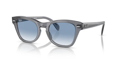 Ray-Ban RB0707S Sunglasses Transparent Grey / Blue