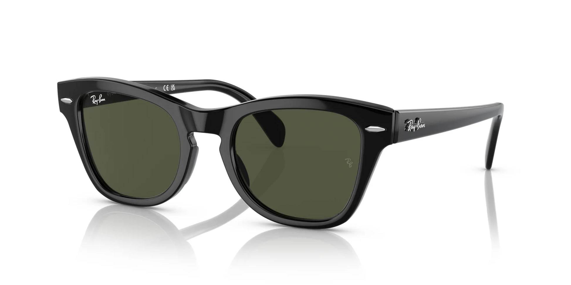 Ray-Ban RB0707SF Sunglasses Black / Green