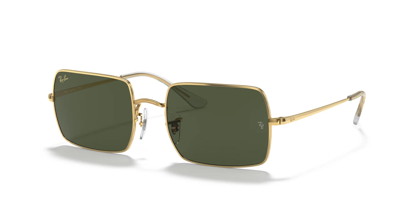 Ray-Ban RECTANGLE RB1969 Sunglasses Gold / Green