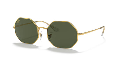 Ray-Ban OCTAGON RB1972 Sunglasses Gold / G-15 Green