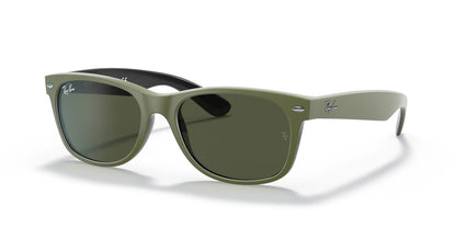 Ray-Ban NEW WAYFARER RB2132 Sunglasses Green / Green