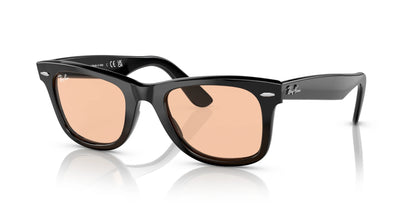Ray-Ban WAYFARER RB2140F Sunglasses Black / Pink