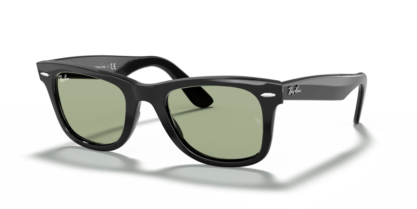 Ray-Ban WAYFARER RB2140F Sunglasses Black / Green