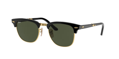 Ray-Ban CLUBMASTER FOLDING RB2176 Sunglasses Black / G-15 Green