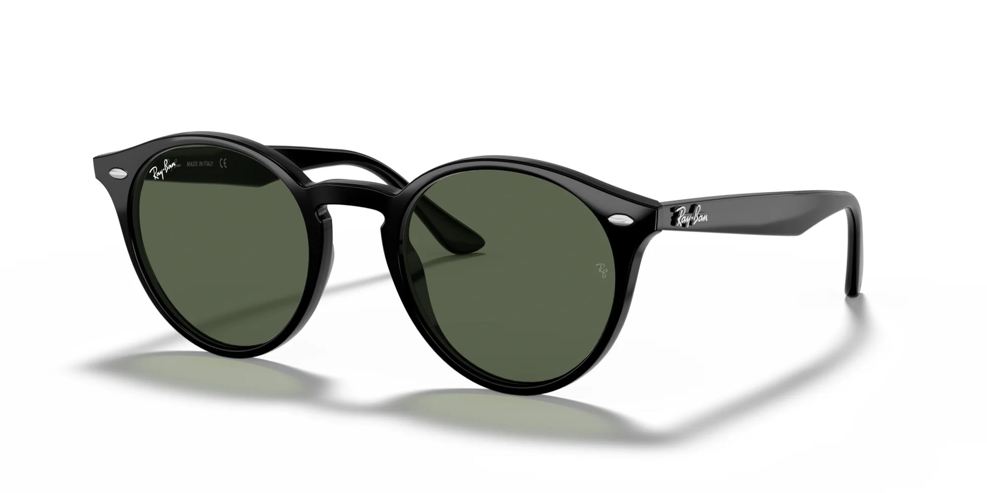 Ray-Ban RB2180 Sunglasses Black / Dark Green