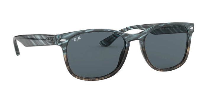 Ray-Ban RB2184 Sunglasses | Size 57 / Striped Blue Grey №1252R5 / Blue (3N 11.20%)