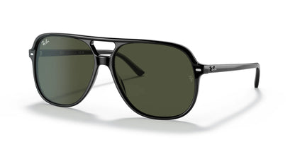 Ray-Ban BILL RB2198 Sunglasses Black / Green Classic G-15