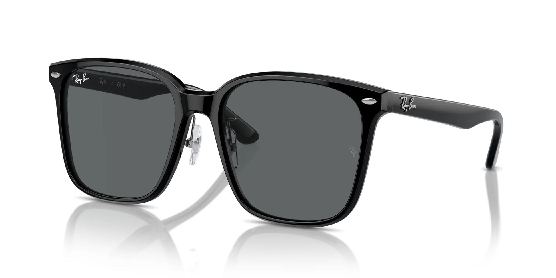 Ray-Ban RB2206D Sunglasses Black / Dark Grey
