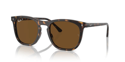 Ray-Ban RB2210F Sunglasses Havana / Brown (Polarized)