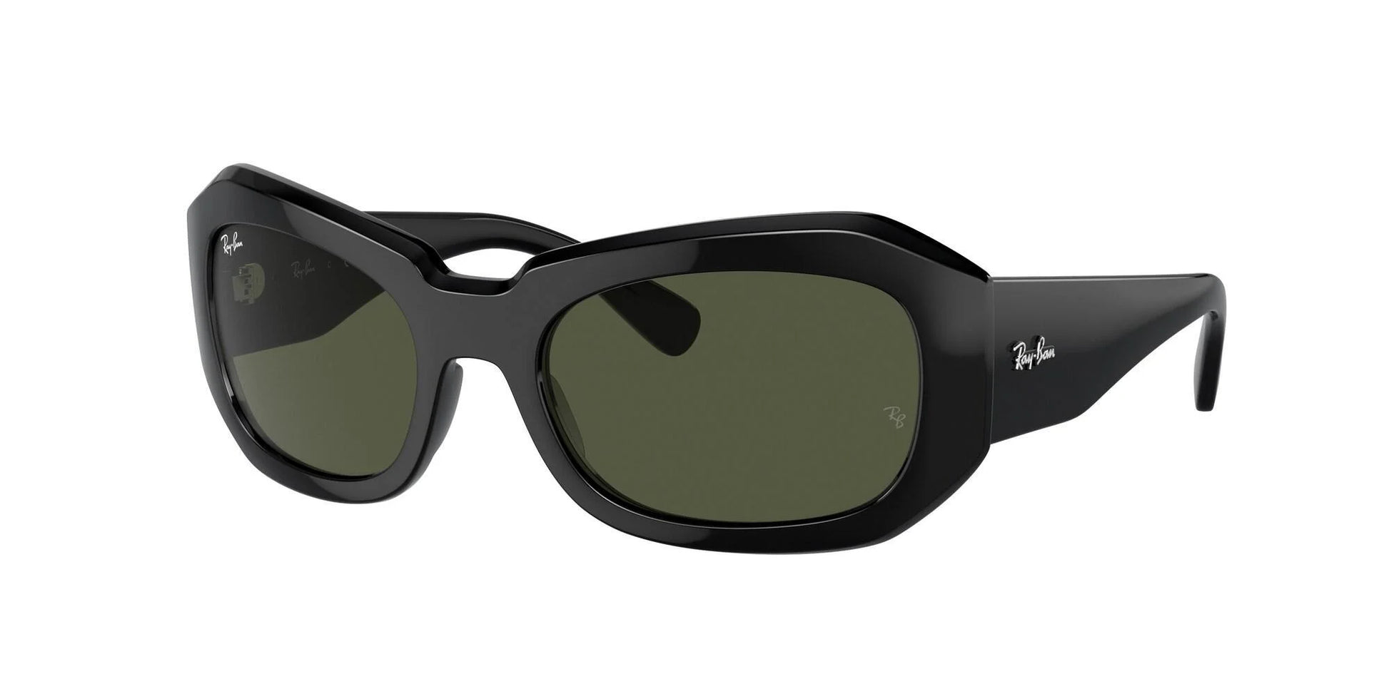 Ray-Ban BEATE RB2212 Sunglasses Black / Green