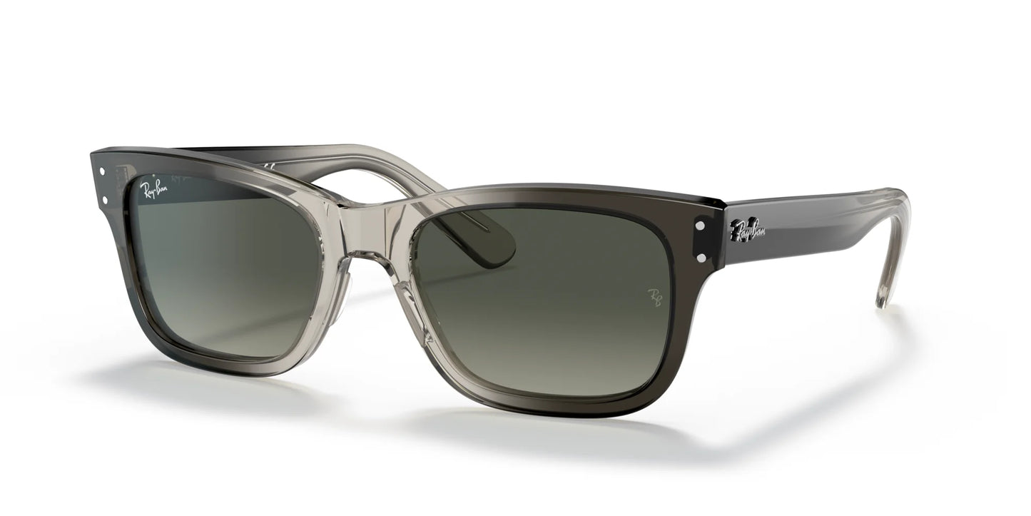 Ray-Ban MR BURBANK RB2283 Sunglasses Transparent Grey / Grey Gradient