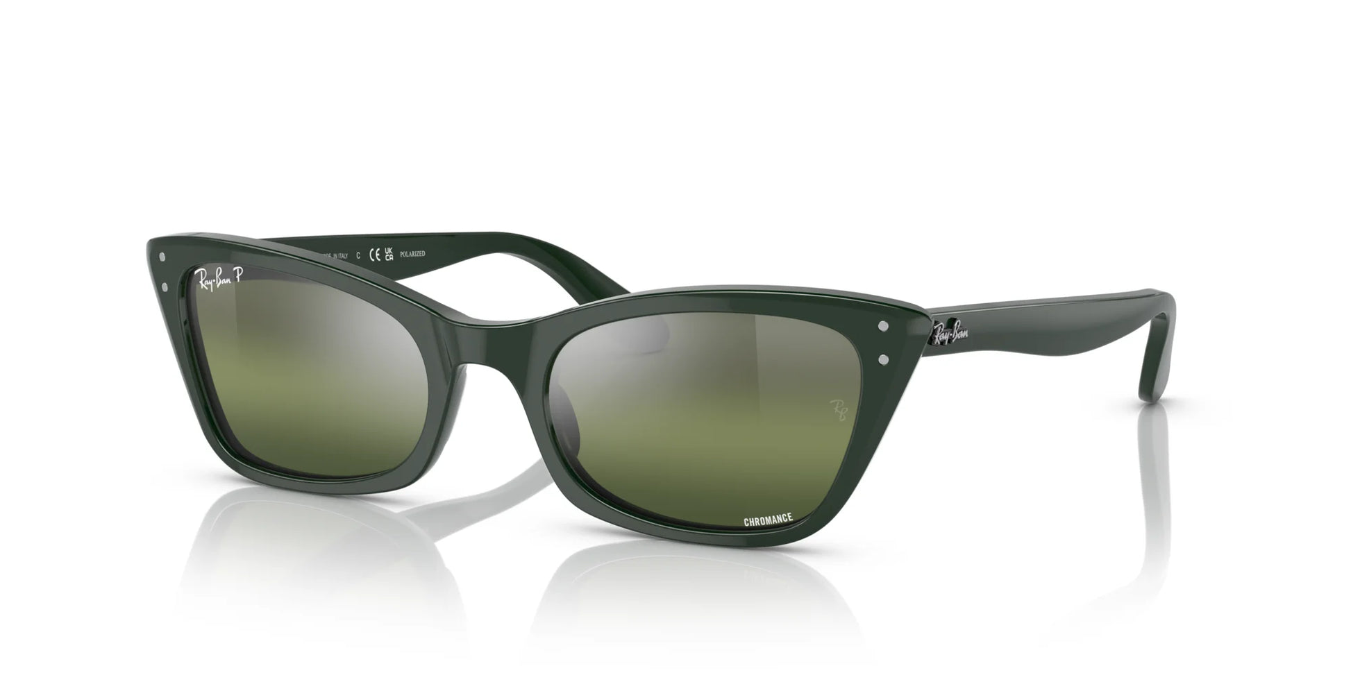 Ray-Ban LADY BURBANK RB2299 Sunglasses Green / Silver / Green