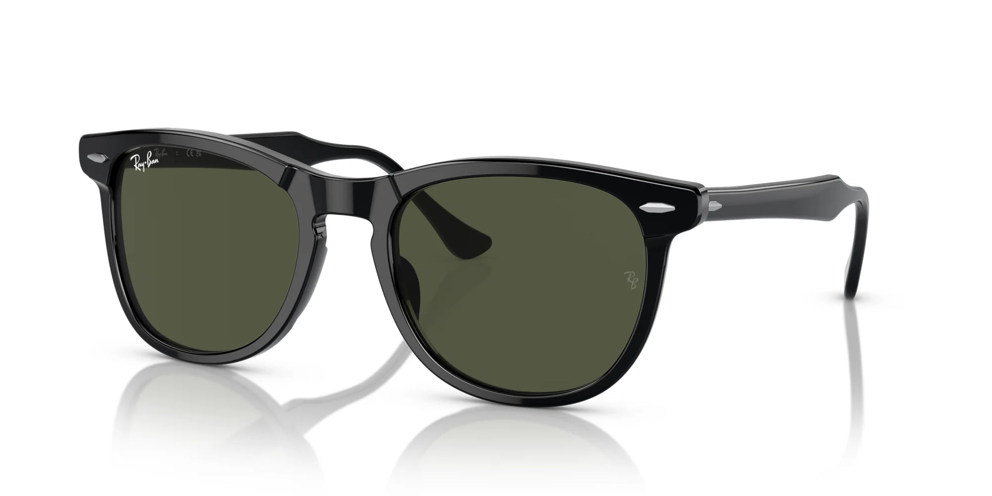 Ray-Ban EAGLEEYE RB2398F Sunglasses Black / Green