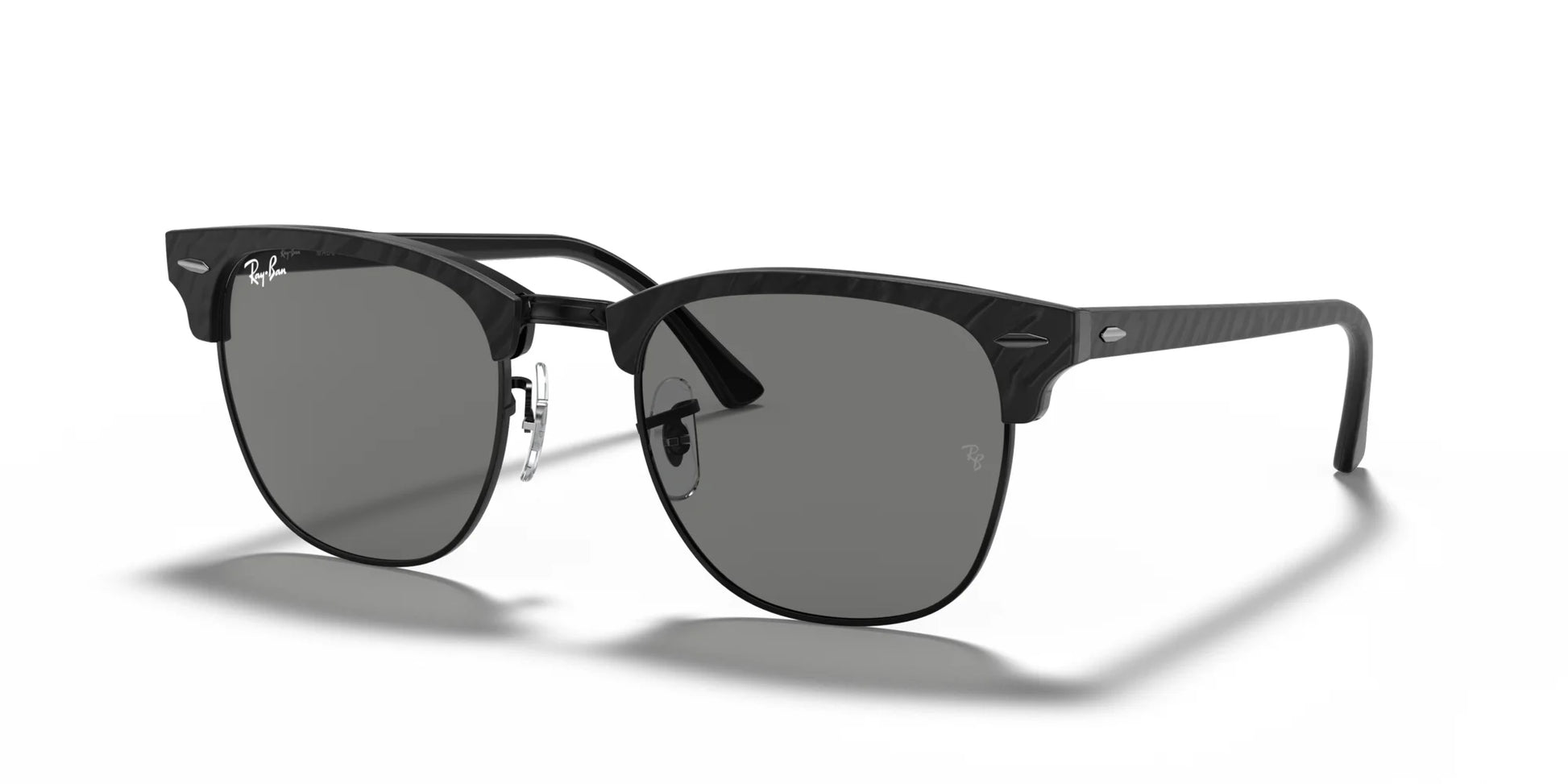 Ray-Ban CLUBMASTER RB3016 Sunglasses Black / Dark Grey