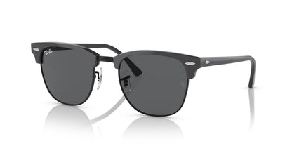 Ray-Ban CLUBMASTER RB3016 Sunglasses Grey On Black / Dark Grey