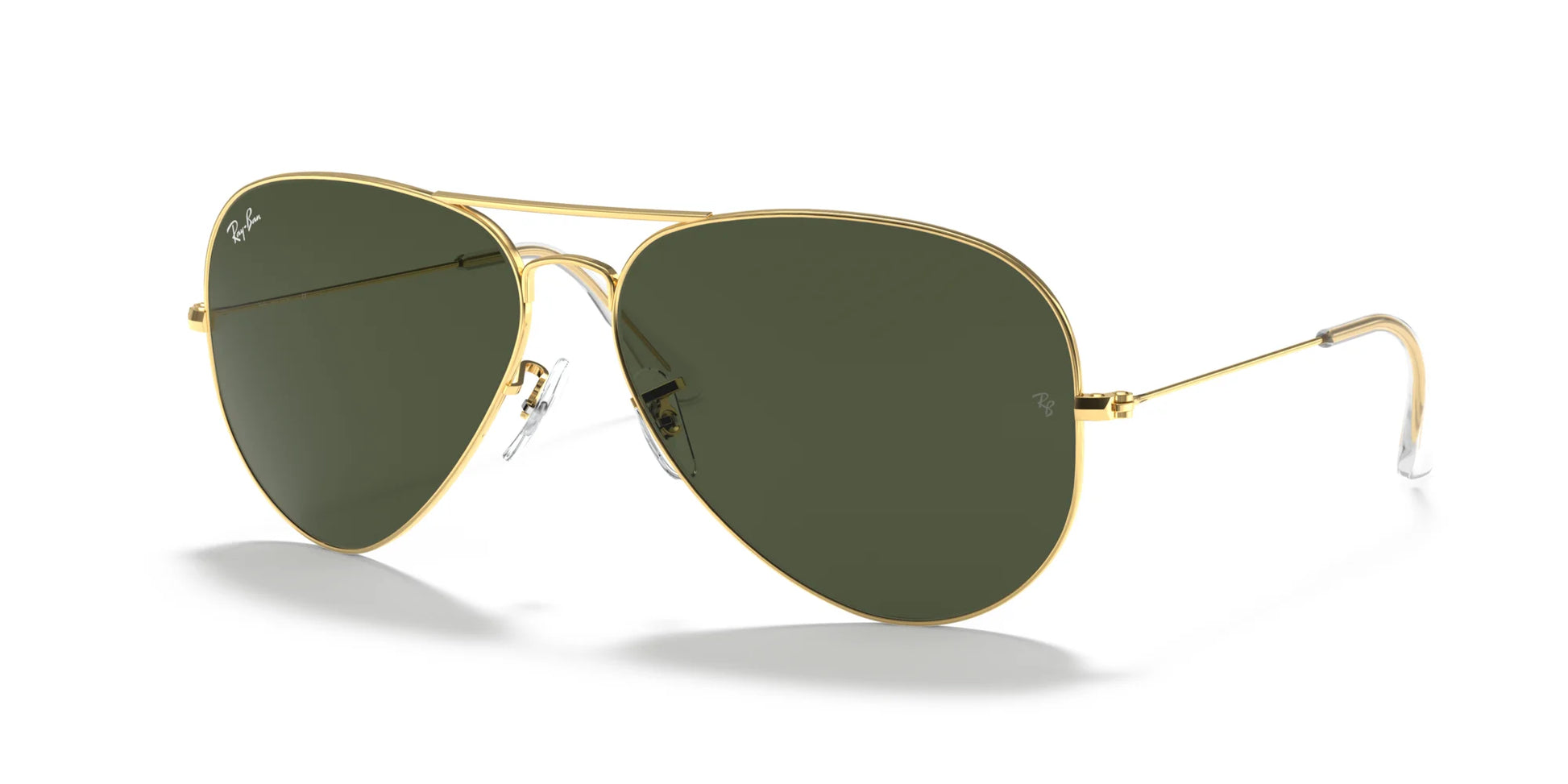 Ray-Ban AVIATOR LARGE METAL II RB3026 Sunglasses Gold / Green