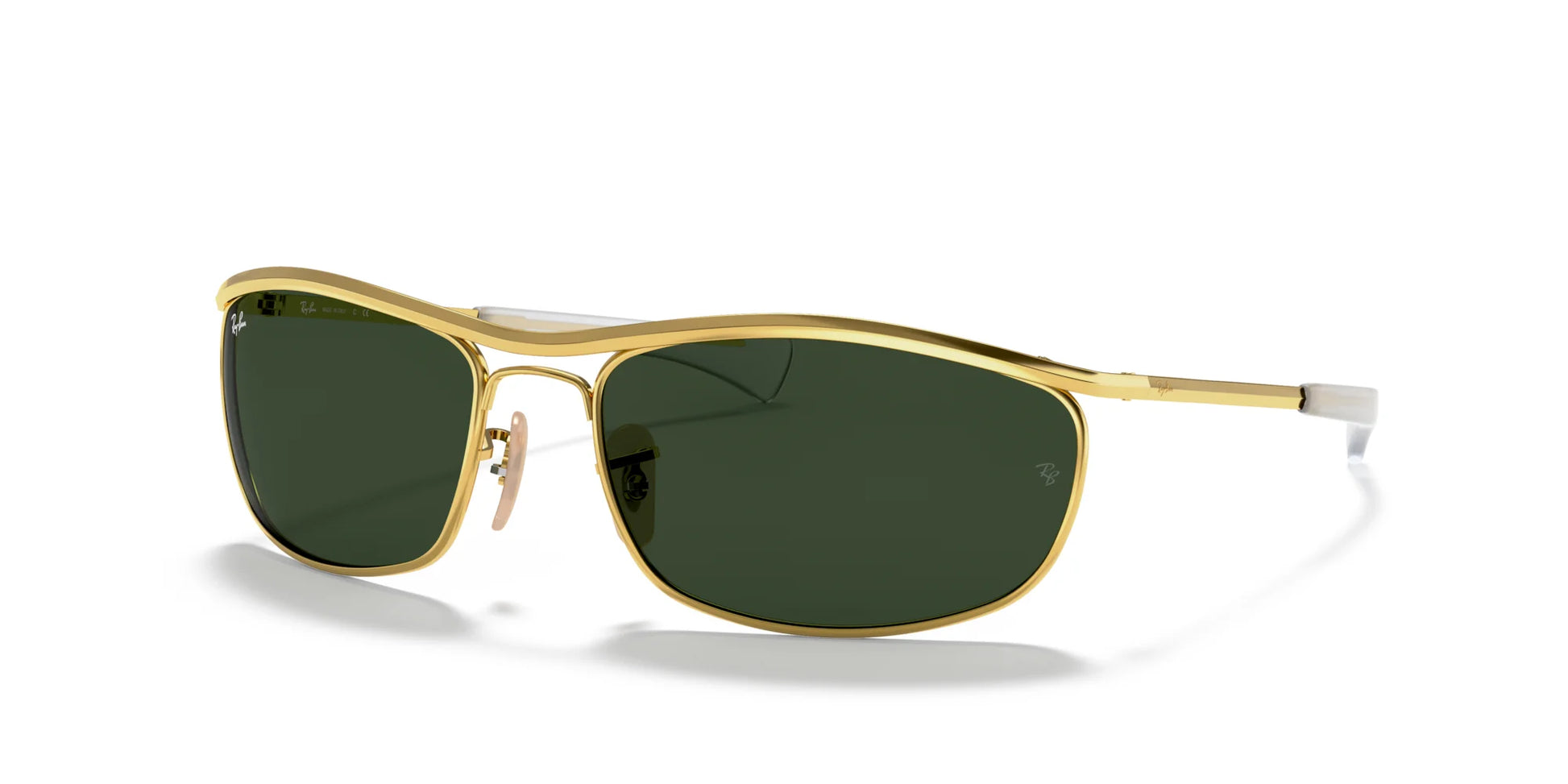 Ray-Ban OLYMPIAN I DELUXE RB3119M Sunglasses Gold / Green