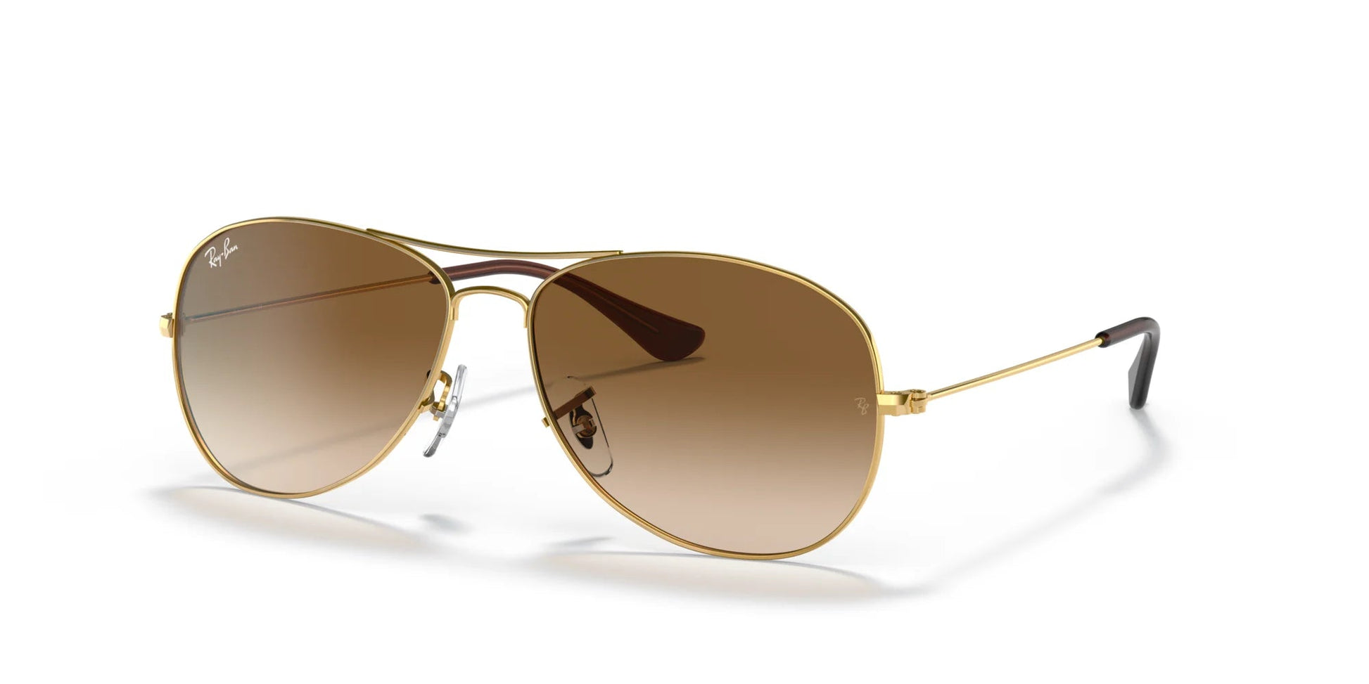 Ray-Ban COCKPIT RB3362 Sunglasses Gold / Light Brown Gradient