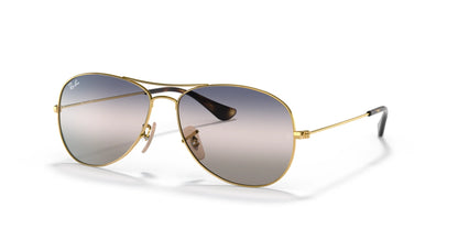 Ray-Ban COCKPIT RB3362 Sunglasses Gold / Pink / Blue Gradient
