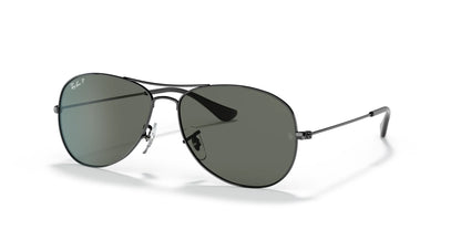 Ray-Ban COCKPIT RB3362 Sunglasses Gunmetal / G-15 Green (Polarized)