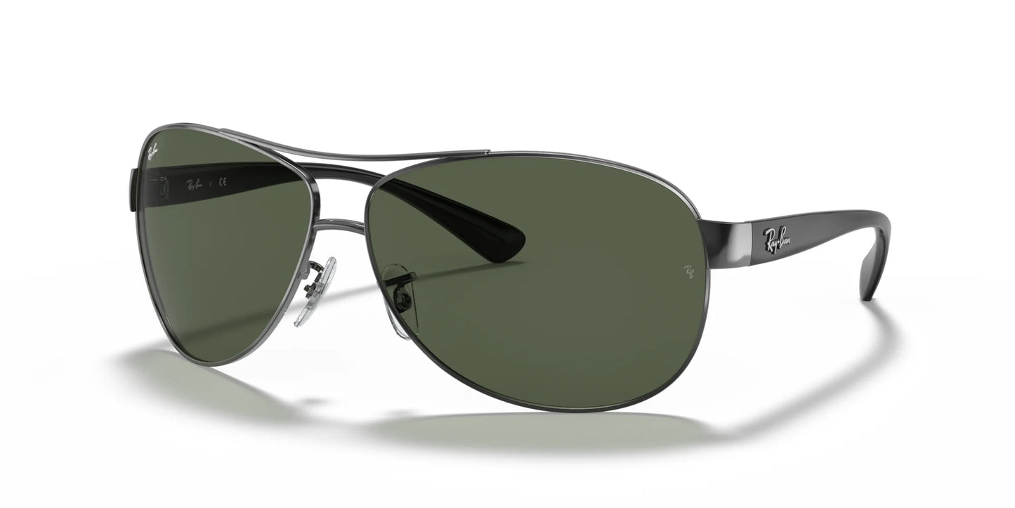 Ray-Ban RB3386 Sunglasses Gunmetal / Dark Green