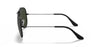 Ray-Ban AVIATOR CRAFT RB3422Q Sunglasses | Size 58 / Black №9040 / G-15 Green